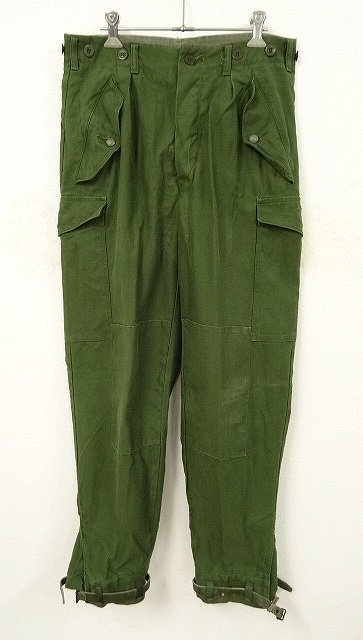 画像: スウェーデン軍M59カーゴパンツ (USED) 「Bottoms」 入荷しました。