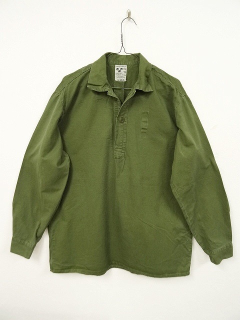 画像: スウェーデン軍M55ミリタリーシャツ (USED) 「L/S Shirt」 入荷しました。