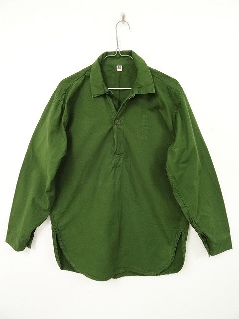 画像: スウェーデン軍M55ミリタリーシャツ (USED) 「L/S Shirt」 入荷しました。