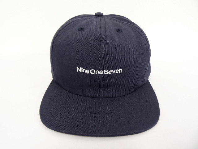 画像: Nine One Seven 「Cap」 入荷しました。