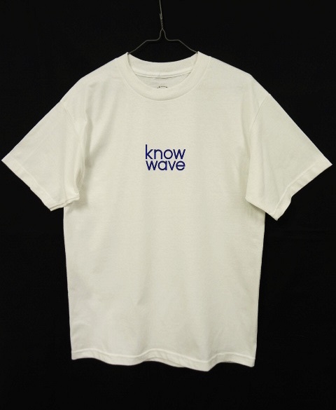 画像: KNOW WAVE 「T-Shirt」 入荷しました。