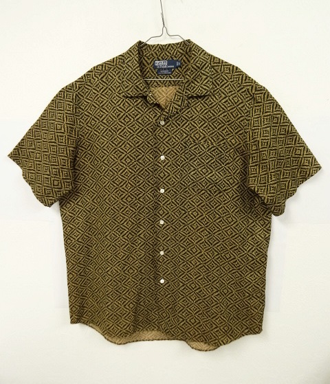 画像: ラルフローレン BONNARD シルク＋リネン 半袖シャツ (USED) 「S/S Shirt」 入荷しました。