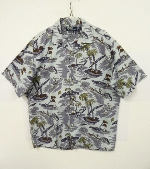 画像: ラルフローレン CLAYTON アロハシャツ (USED) 「S/S Shirt」 入荷しました。