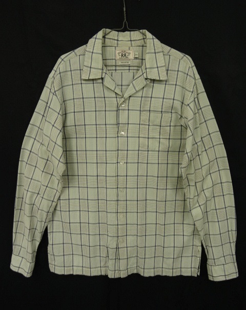 画像: 90'S RRL 白タグ オープンカラーシャツ (VINTAGE) 「L/S Shirt」 入荷しました。