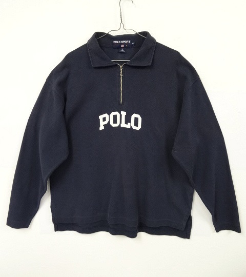 画像: 90'S POLO SPORT ハーフジップ スウェット (VINTAGE) 「Sweat Shirt」 入荷しました。