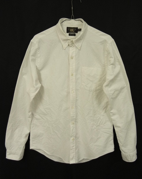 画像: RRL ウォッシュ加工 オックスフォード 長袖シャツ (USED) 「L/S Shirt」 入荷しました。