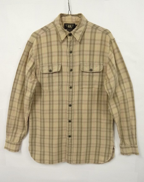 画像: RRL マチ付き フランネル 長袖シャツ (VINTAGE) 「L/S Shirt」 入荷しました。