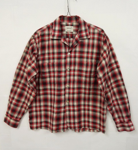 画像: 50'S TOWN CRAFT オンブレチェック オープンカラーシャツ (VINTAGE) 「L/S Shirt」 入荷しました。