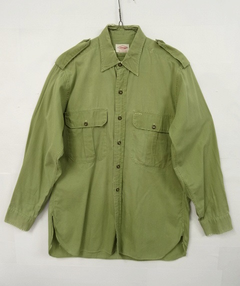 画像: 70'S WARRENDALE マチ付き 長袖 ワークシャツ USA製 (VINTAGE) 「L/S Shirt」 入荷しました。