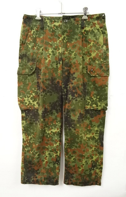 画像: ドイツ軍 カーゴパンツ フレクターカモ (USED) 「Bottoms」 入荷しました。