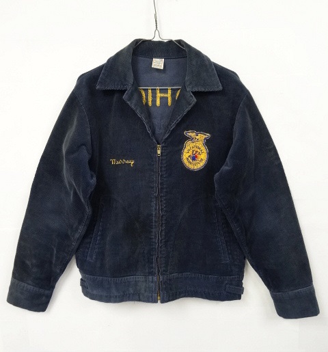 画像: 70'S NATIONAL FFA コーデュロイジャケット TALONジップ (VINTAGE) 「Jacket」 入荷しました。