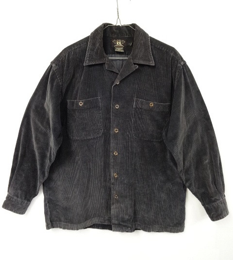 画像: 90'S RRL 初期 黒タグ コーデュロイ オープンカラーシャツ (VINTAGE) 「L/S Shirt」 入荷しました。