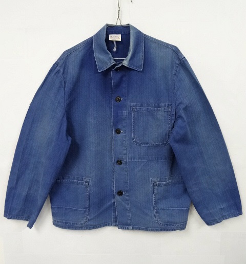 画像: フレンチ ワーク HBT カバーオール ジャケット (VINTAGE) 「Jacket」 入荷しました。