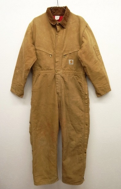 画像: 80'S CARHARTT 裏地キルティング カバーオール つなぎ USA製 (VINTAGE) 「Bottoms」 入荷しました。