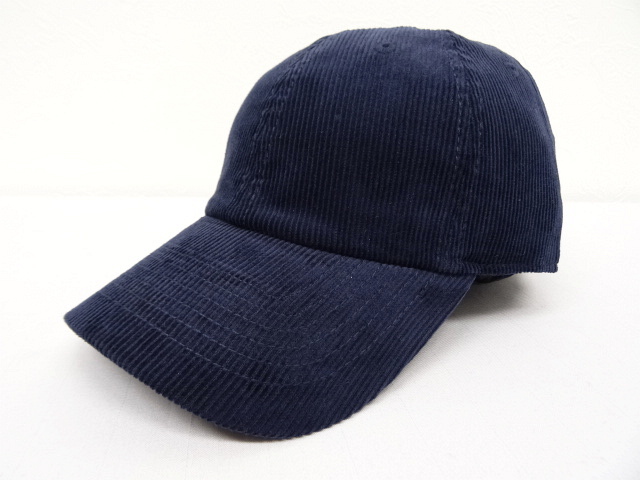 画像: NEWHATTAN コーデュロイキャップ ネイビー (NEW) 「Cap」 入荷しました。