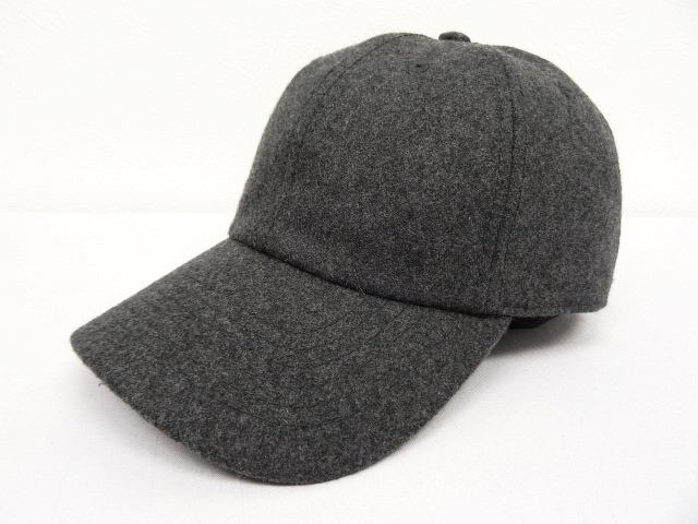 画像: NEWHATTAN ウールキャップ チャコール (NEW) 「Cap」 入荷しました。