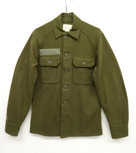 画像: アメリカ軍 US ARMY ウール フィールドシャツ (DEADSTOCK) 「L/S Shirt」 入荷しました。