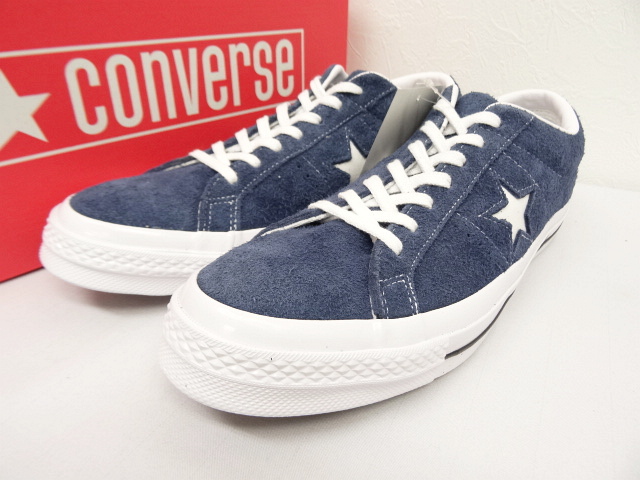 画像: Converse First String "ONE STAR OX" 三ツ星ヒールパッチ スウェード NAVY (NEW) 「Shoes」 入荷しました。