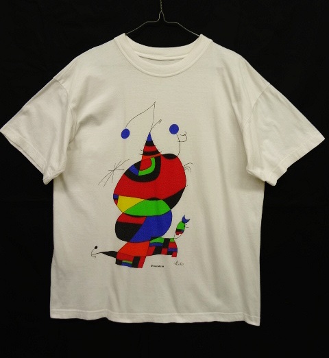 JOAN MIRO アート Tシャツ (VINTAGE) 「T-Shirt」 入荷しました