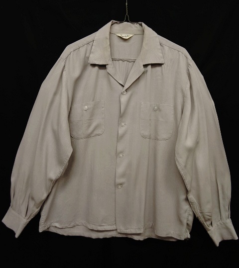 画像: 60'S SPECTATOR オープンカラー レーヨンシャツ (VINTAGE) 「L/S Shirt」 入荷しました。