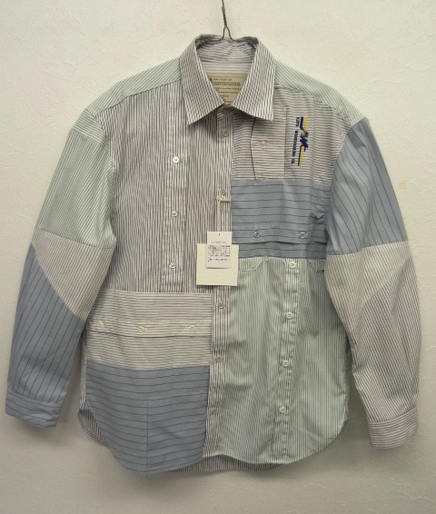 画像: ink "PATCHWORK SHIRT" ヴィンテージワークシャツ 解体＆再構築 パッチワークシャツ (NEW) 「L/S Shirt」 入荷しました。