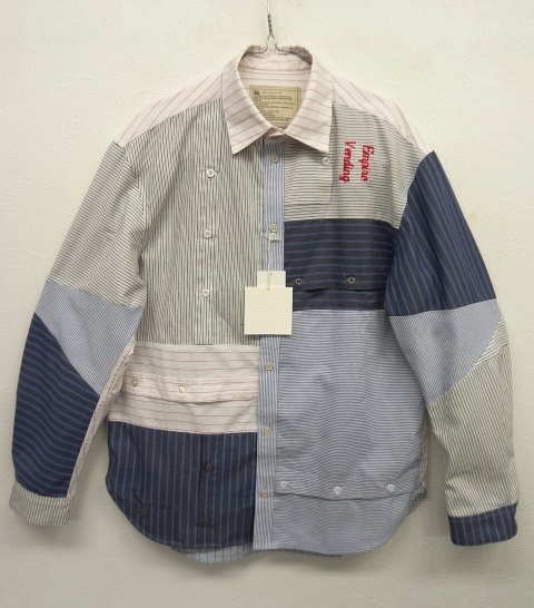 画像: ink "PATCHWORK SHIRT" ヴィンテージワークシャツ 解体＆再構築 パッチワークシャツ (NEW) 「L/S Shirt」 入荷しました。