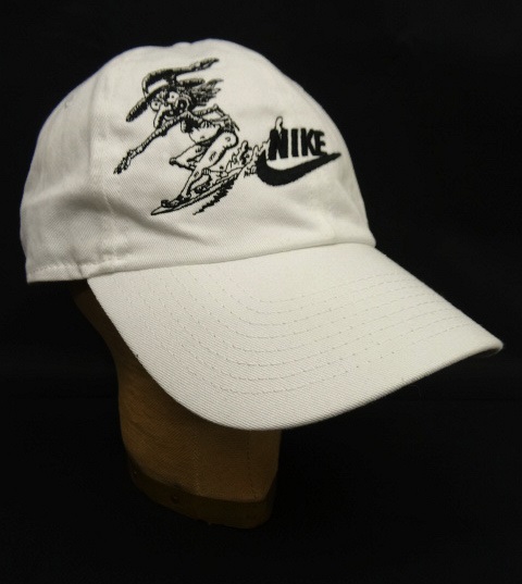 画像: NIKE x ERL 刺繍入り ベースボールキャップ WHITE 日本未発売 (NEW) 「Cap」 入荷しました。