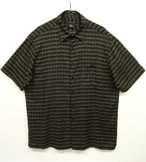 画像: J.FERRAR レーヨン 半袖 ボックスシャツ ブラックベース総柄 (VINTAGE) 「S/S Shirt」 入荷しました。