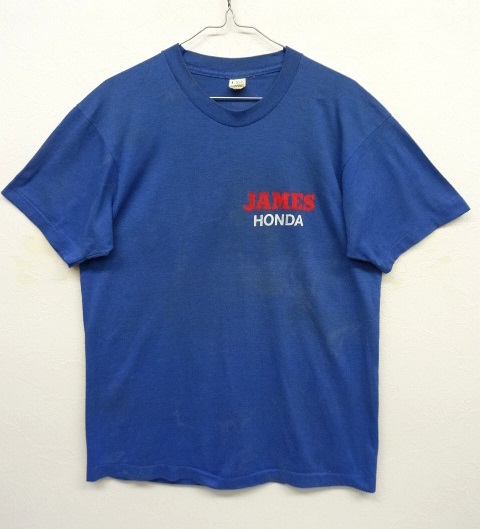 画像: 80'S SCREEN STARS "JAMES HONDA" 綿ポリ 半袖 Tシャツ USA製 (VINTAGE) 「T-Shirt」 入荷しました。