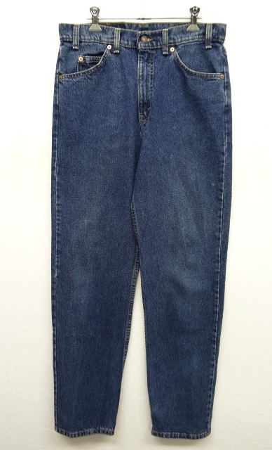 画像: 90'S LEVIS 550 テーパード デニム INDIGO USA製 W32L34 (VINTAGE) 「Bottoms」 入荷しました。