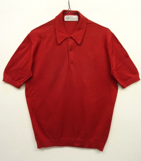 画像: JOHN SMEDLEY 旧タグ シーアイランドコットン ニット ポロシャツ イングランド製 (USED) 「S/S Polo」 入荷しました。