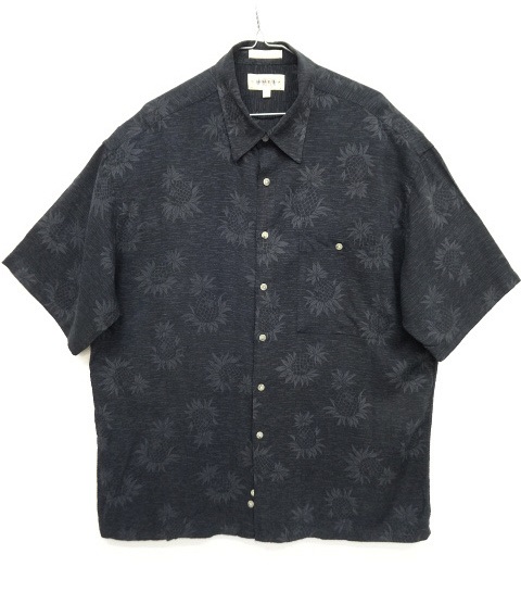 画像: CAMPIA MODA レーヨン 半袖 ボックスシャツ ブラックベース フラワー柄 (VINTAGE) 「S/S Shirt」 入荷しました。