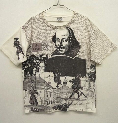 画像: 90'S SHAKESPEARE 全面プリント Tシャツ USA製 (VINTAGE) 「T-Shirt」 入荷しました。