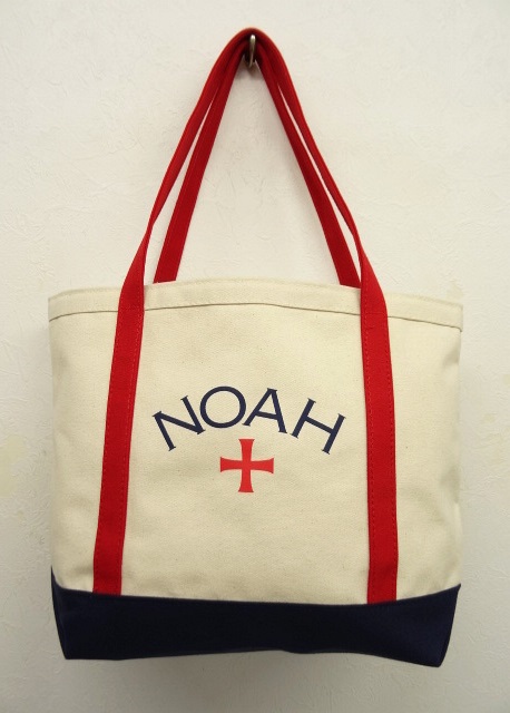 画像: NOAH NYC "WINGED FOOT TOTE" トートバッグ NAVY/RED USA製 (NEW) 「Bag」 入荷しました。