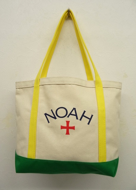 画像: NOAH NYC "WINGED FOOT TOTE" トートバッグ YELLOW/KELLY USA製 (NEW) 「Bag」 入荷しました。