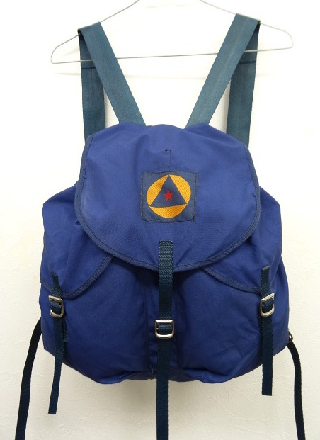 画像: セルビア軍 コットン バックパック BLUE (VINTAGE) 「Bag」 入荷しました。