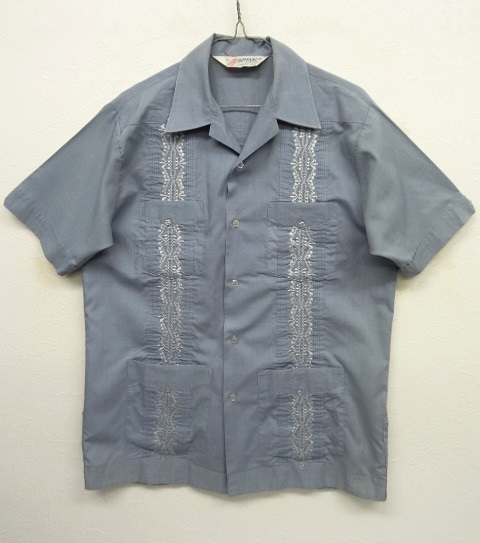 画像: 80'S ROMANI 半袖 キューバシャツ LT BLUE (VINTAGE) 「T-Shirt」 入荷しました。