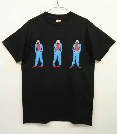 画像: 90'S WILLIAM WEGMAN FOTOFOLIO製 Tシャツ (DEADSTOCK) 「T-Shirt」 入荷しました。