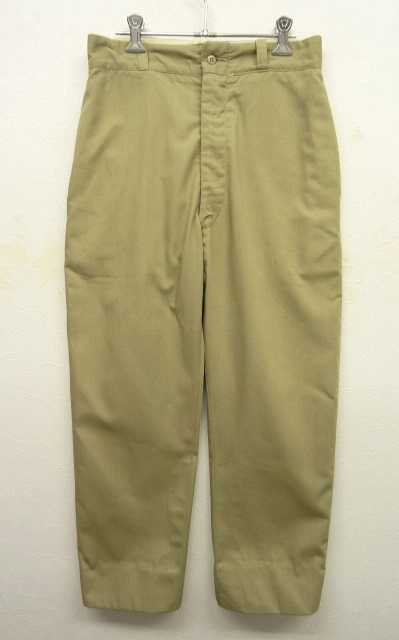 画像: 60'S アメリカ軍 US ARMY チノパンツ RAPIDジップ (VINTAGE) 「Bottoms」 入荷しました。