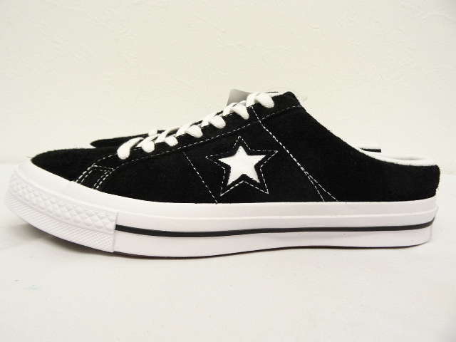 画像: CONVERSE "ONE STAR SLIP" スウェード スリッポン ブラック (NEW) 「Shoes」 入荷しました。