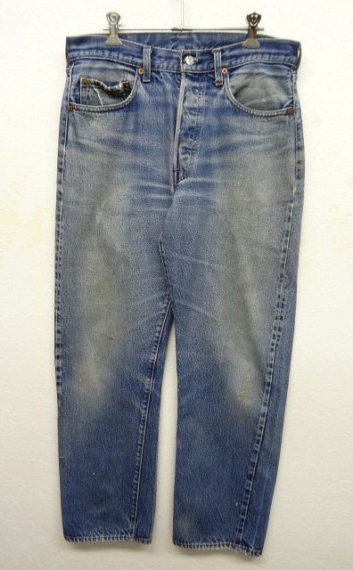 画像: 80'S LEVIS 501 赤耳 デニム USA製 W33L32 (VINTAGE) 「Bottoms」 入荷しました。