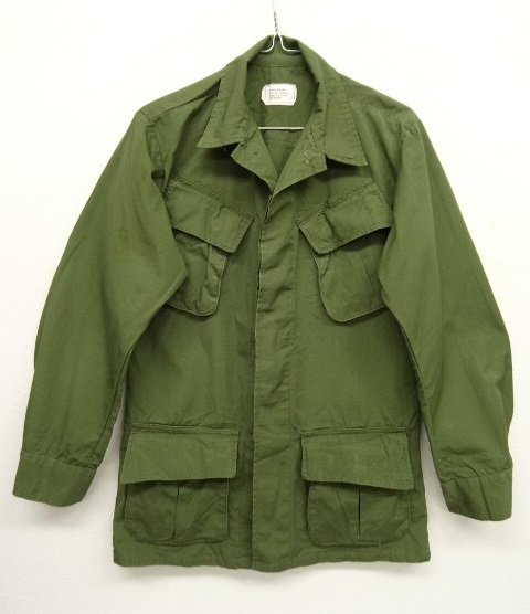 画像: 70'S アメリカ軍 US ARMY "JUNGLE FATIGUE 4th" リップストップ ジャケット OLIVE (VINTAGE) 「Jacket」 入荷しました。