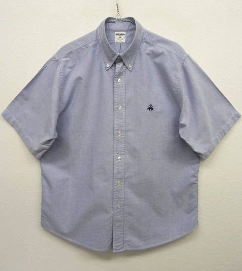 画像: 90'S BROOKS BROTHERS オックスフォード 半袖 BDシャツ ブルー USA製 (VINTAGE) 「S/S Shirt」 入荷しました。