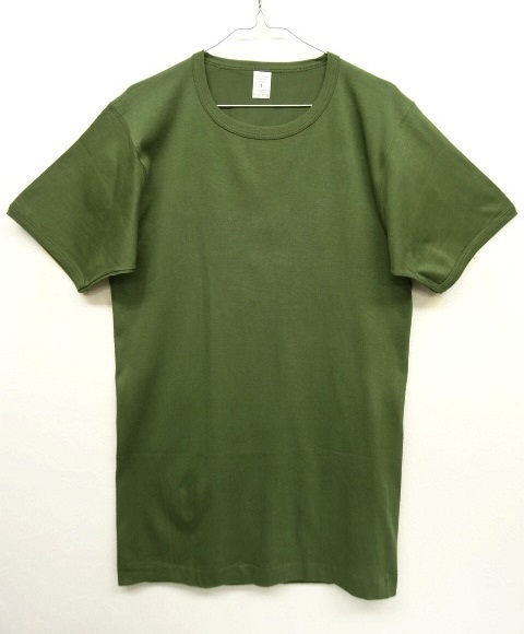 画像: イタリア軍 半袖 Tシャツ オリーブ (DEADSTOCK) 「T-Shirt」 入荷しました。