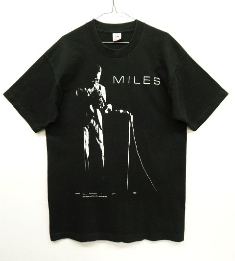 画像: 90'S MILES DAVIS Tシャツ BLACK (VINTAGE) 「T-Shirt」 入荷しました。