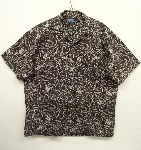 画像: 90'S RALPH LAUREN コットン オープンカラー アロハシャツ ドラゴン柄 (VINTAGE) 「S/S Shirt」 入荷しました。