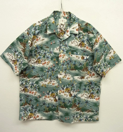 画像: 90'S J.CREW コットンレーヨン アロハシャツ (VINTAGE) 「S/S Shirt」 入荷しました。