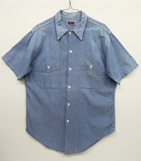 画像: 80'S BIG MAC シャンブレー 半袖シャツ USA製 (VINTAGE) 「S/S Shirt」 入荷しました。