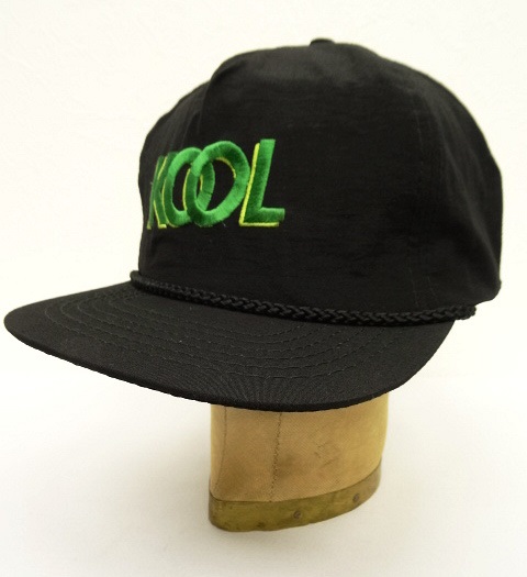 画像: 80'S KOOL ナイロンキャップ BLACK (DEADSTOCK) 「Cap」 入荷しました。