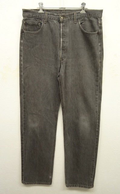 画像: 90'S LEVIS 501 デニム BLACK USA製 W36L32 (VINTAGE) 「Bottoms」 入荷しました。